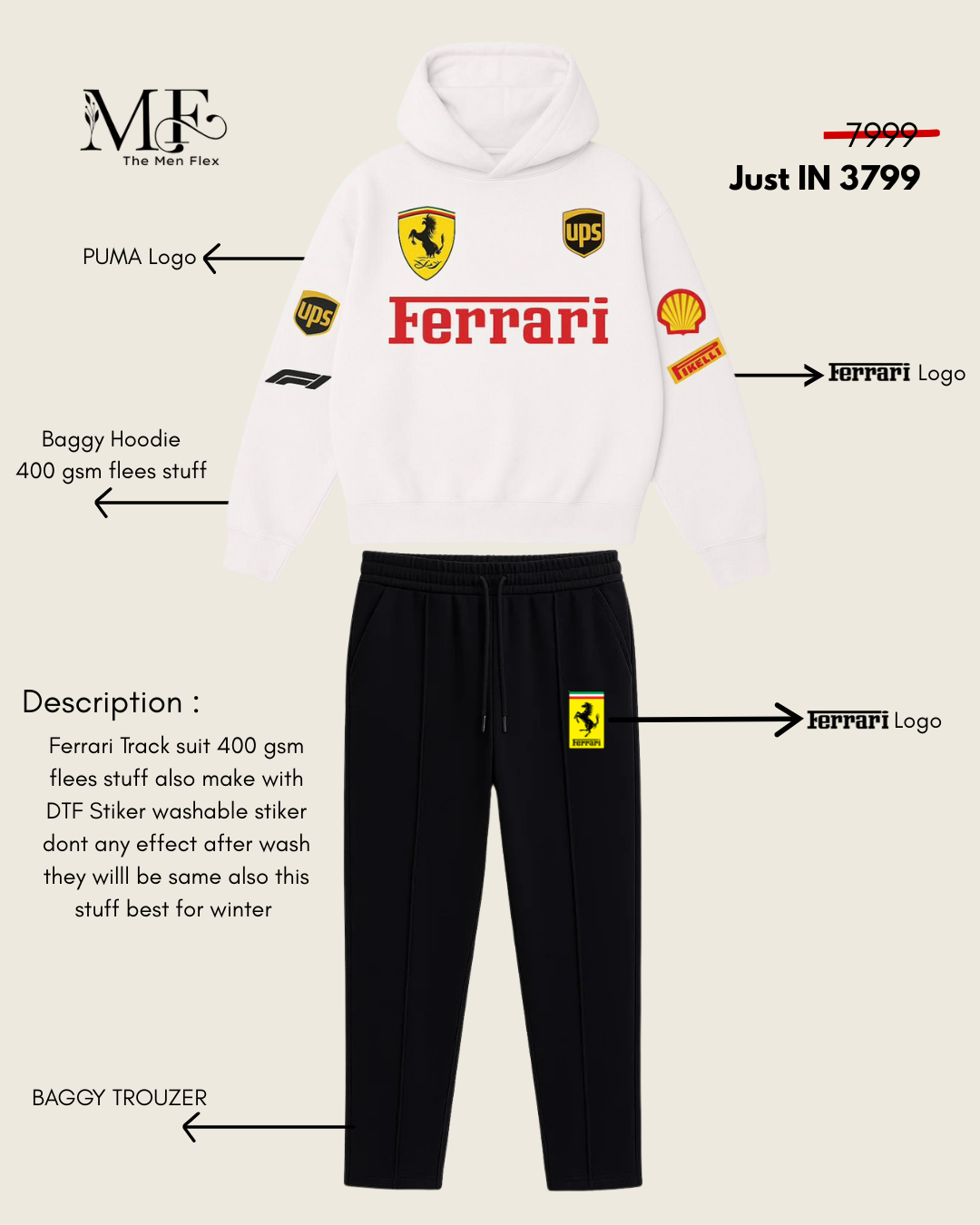 FERRARI TRACK SUIT